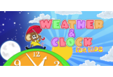 Weather and Clock for kids