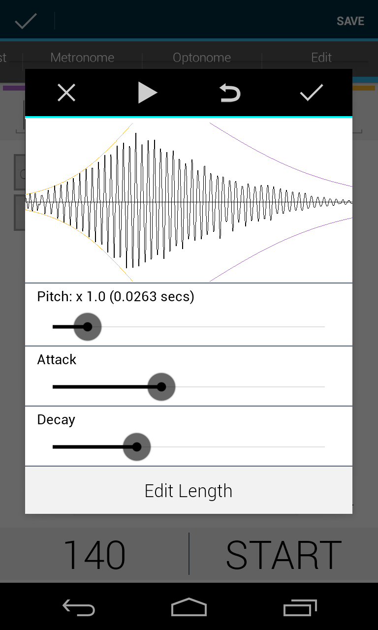 Drummer's Metronome The Tactrick Android Developer Cup