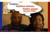 Purple couples on red/blue Union