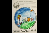 Baseball by Skylar 1st grade