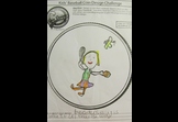Beautiful Baseball by Kaitlyn 1st grade