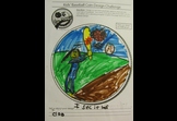 Baseball by Samantha 1st grade