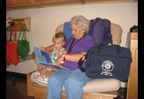 Foster Grandparents Make Reading Time a Special Time