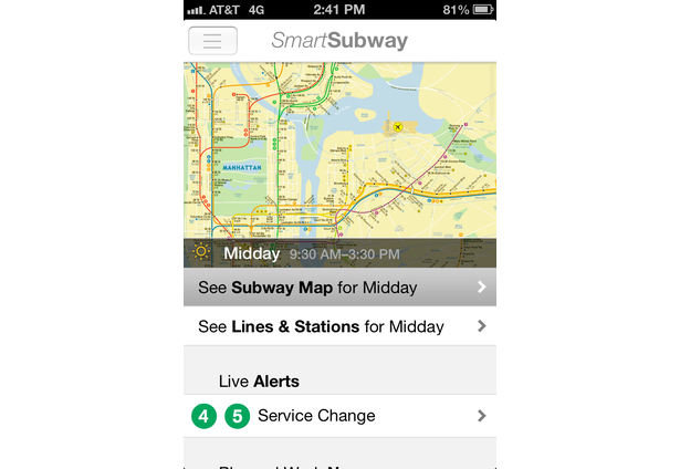 Smart Subway | MTA App Quest