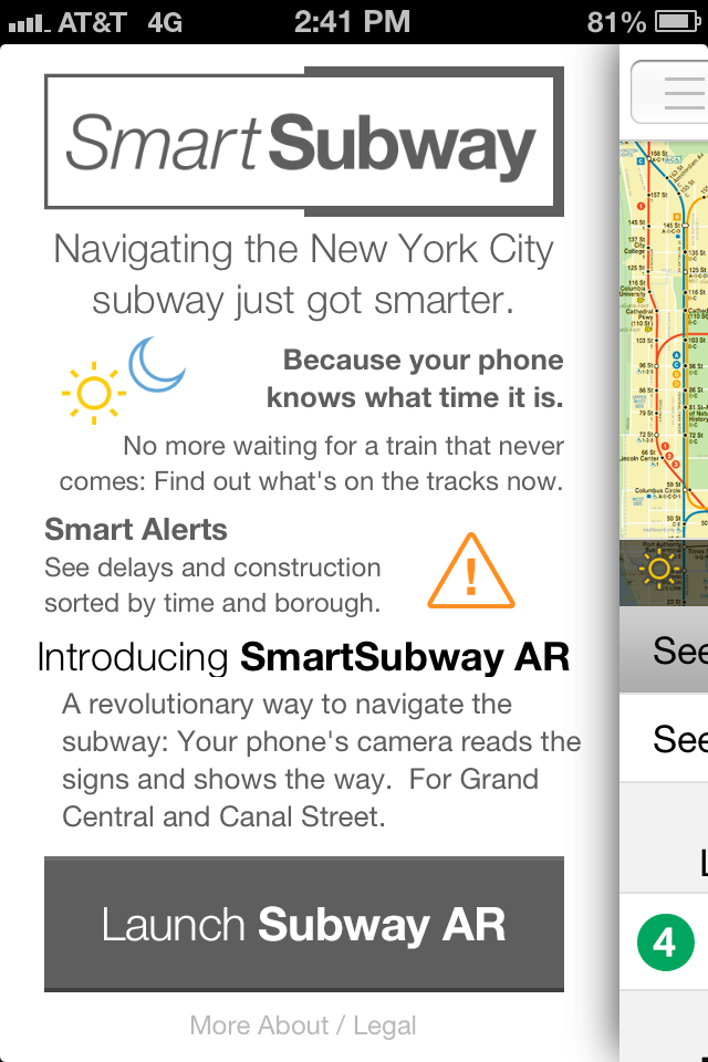 Smart Subway | MTA App Quest