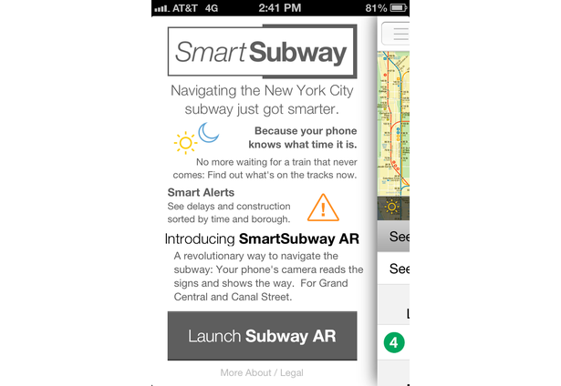 Smart Subway | MTA App Quest
