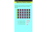 Memory Game Colors