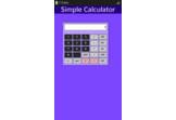 Simple Calculator