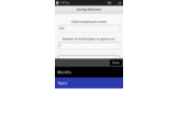 Savings Estimater