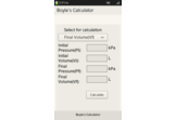 Boyle's Law Calculator