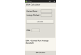 ERA Calculator