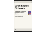 Dutch English Dictionary