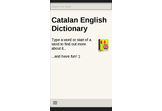 Catalan English Dictionary