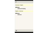 American-British English Dictionary