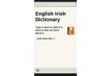English Irish Dictionary