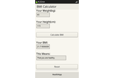 Body Mass Index Calculator