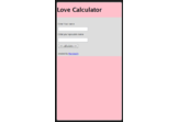 Calculate your love