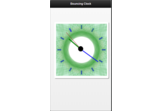 bouncing clock