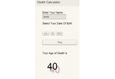Death Calculator