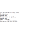 Command-Line Curling