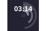 Dynamic Circles Clock
