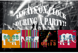 Animal Party Clock