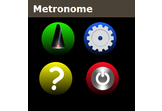 Metronome by vibration