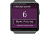 Knitting Puppy Row Counter