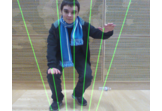 Augmented Reality Laser Harp for Kinect