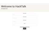 HackTalk