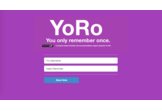 YoRo: You only remember once.