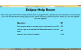 Eclipse Help Room