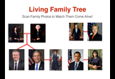 A Living Tree : An Augmented Reality Family Tree by ScanED.NET