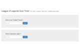 League of Legends Quiz Jam Challenge