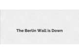 Is the Berlin Wall Down?