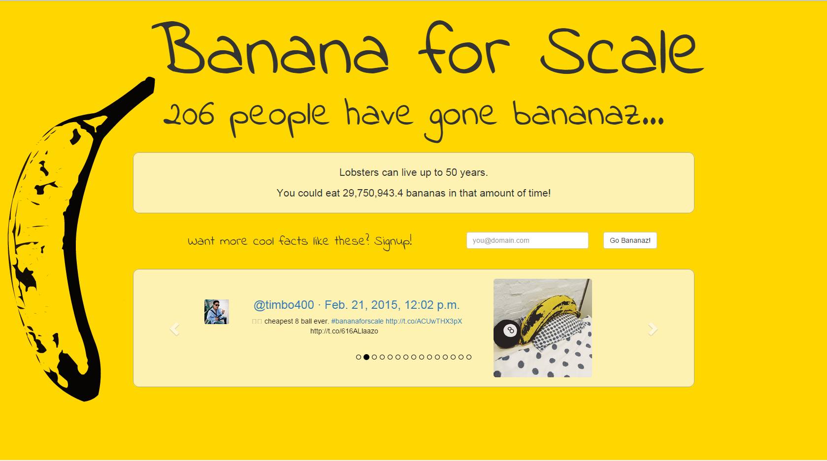 Banana for Scale | McHacks