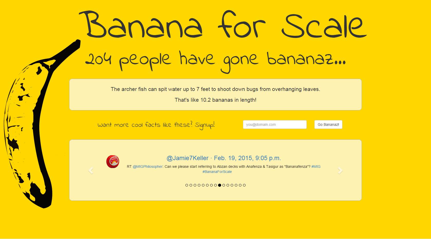 Banana for Scale | McHacks