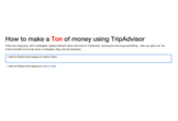 TripAdvisor QuickLink