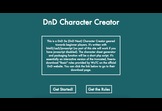 DnD Next Character Creator